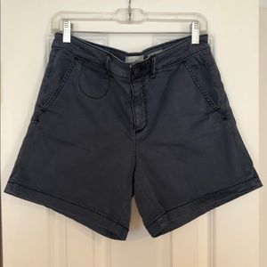 Anthropologie Navy Chino Relaxed Fit Short Size 28